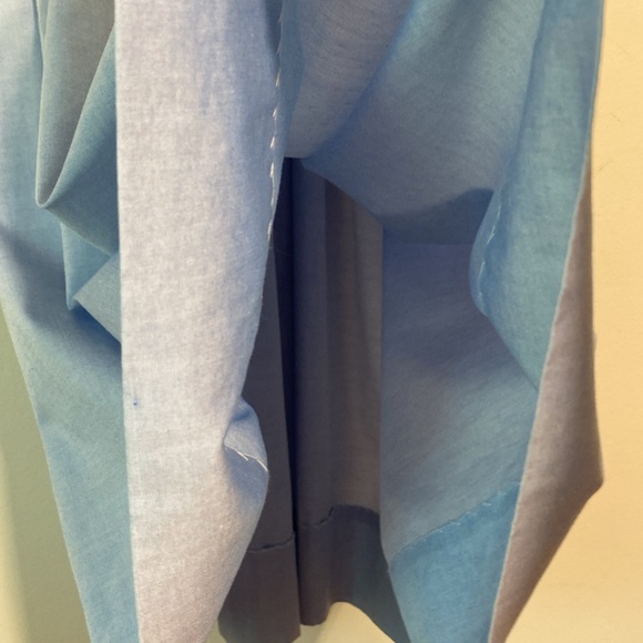 Chabre’ Vintage Peter Pan Lace Collar Blue Dress size 6X - Picture 8 of 14